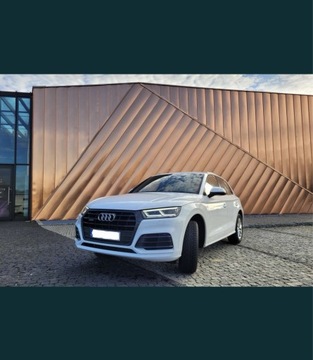 Audi Q5 S-line pakiet czerni Biały