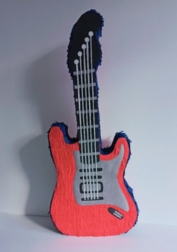 Piniata Gitara Urodziny + kijek + gratisy