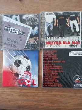 The analogs lumpex 75  zestaw 4 CD punk oi!