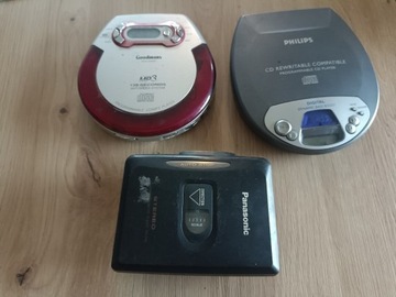 2 Discmany i walkman 