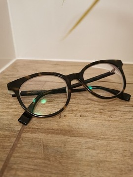 Okulary Fendi oryginalne korekcyjne brązowe czarne