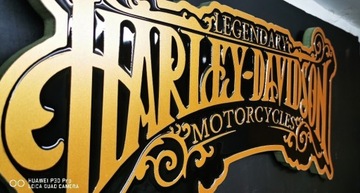 Harley Davidson szyld 