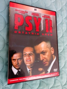 PSY 2 Ostatnia Krew  film DVD Hologram UNIKAT NOWY