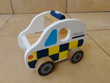 Samochód policyjny drewniany, Policja, Carousel