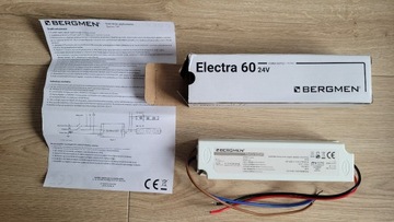 Zasilacz Bergmen Electra 60W 24V IP67