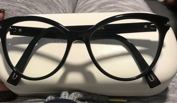 Piękne „kocie” okulary zerówki Marc Jacobs 