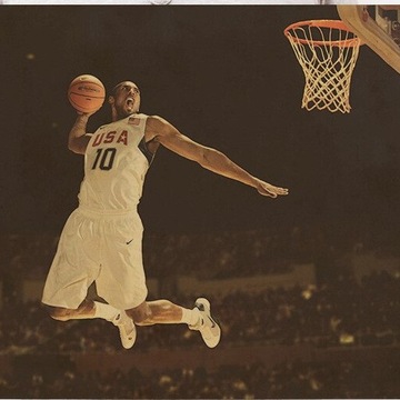 Wyprzedaż! Plakat Kobe Bryant USA NBA 50x35cm