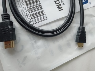 Kabel HDMI do HDMI mini 1 metr