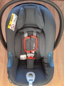 Fotelik samochodowy Cybex Aton B i Size Steel Grey