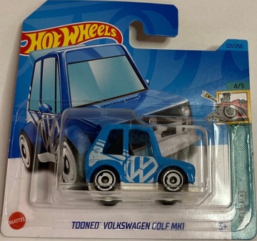 Hot Wheels Tooned Volkswagen Golf MK1 TH