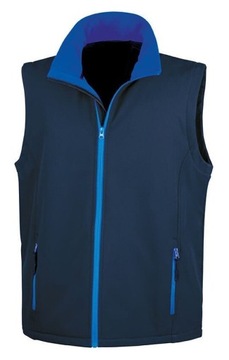 MĘSKA KAMIZELKA BEZRĘKAWNIK SOFTSHELL RESULT R232M polar WINDSTOPPER 3XL