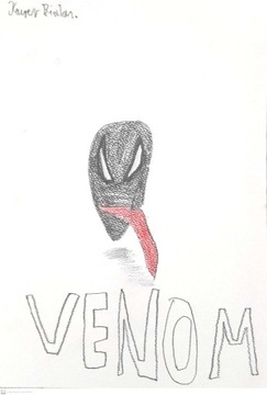Rysunek Venom anime