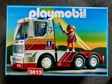 PLAYMOBIL3613 POWERTRUCK RACE 1986 TIR  CIĘŻARÓWKA