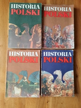 Historia Polski - 4 tomy