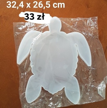 Forma silikonowa podkładka żółw żywica 