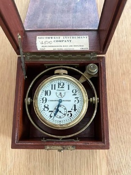 Chronometr Zenith wyprodukowany dla marynarki wojennej 8 dniowy  Zegarek