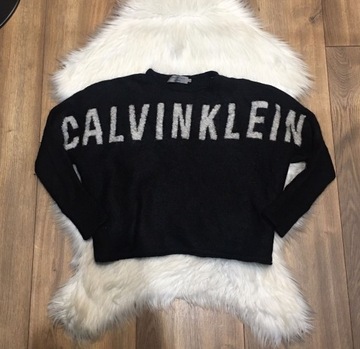 Czarny sweter Calvin Klein Jeans S