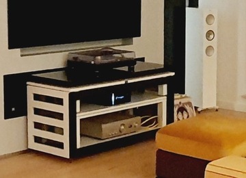 Szafka RTV stolik audio pod gramofon S Electronic