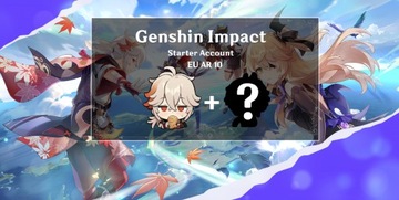 Genshin Impact Konto EU AR 10 Kazuha + Losowa 5*