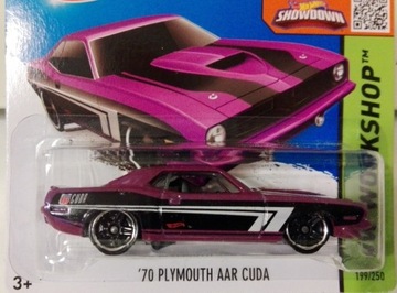 HOT WHEELS 70 Plymouth AAR Cuda