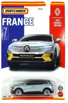 Matchbox HFH74 Renault Megane 2022 NOWY