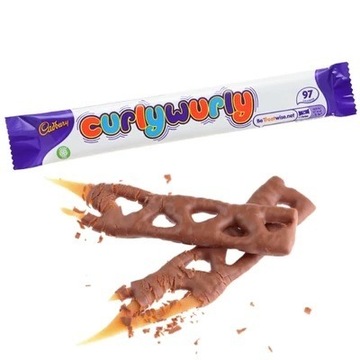 Cadbury Curly Wurly batoniki 5 Pack 107.5g