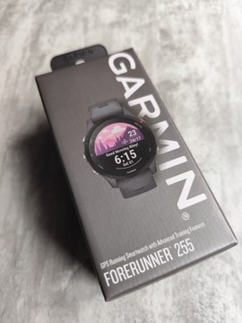 Nowy Garmin forerunner 255 Szary