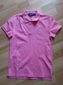 Ralph Lauren Pink oryginalna polo Nowo S/XS