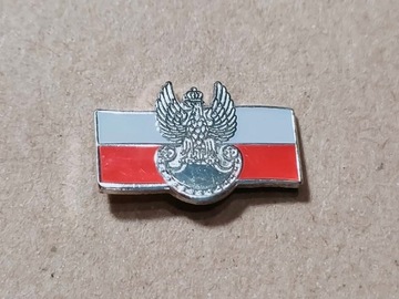 odznaka wojskowa flaga orzeł Wojsko Polskie