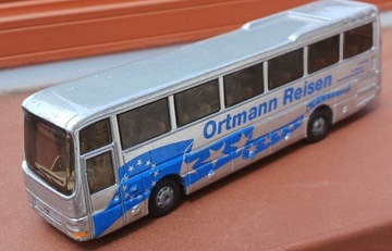 Man Autobus SIKU 2624 Ortmann Travel  rok 2011 skala 1:87