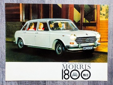 Morris 1800 mk II - folder,prospekt 1968r