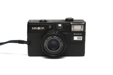 Minolta Hi-Matic GF z 1984 r. 38mm 1:4 analog