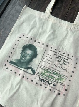 bawełniana torba tote bag Harry Styles 