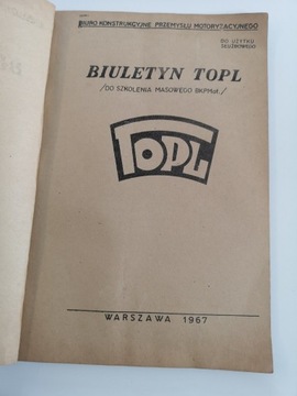 Biuletyn TOPL Warszawa 1967