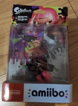 Splatoon 2 inkling girl amiibo