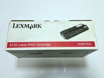 Toner Lexmark E210 czarny 10S0150 oryginalny