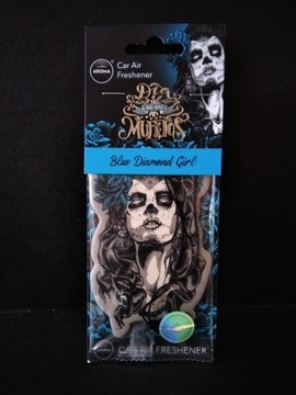 Odświeżacz Do Auta Blue Diamond Girl Dia Muertos