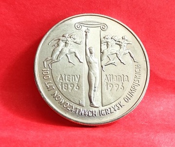 2 zł 1995 r. 100 lat Igrzysk Plimpijskich - Nagano