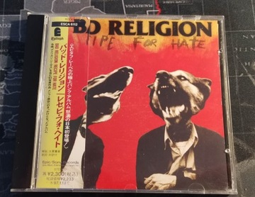 [CD] BAD RELIGION - RECIPE FOR HATE /Japan/