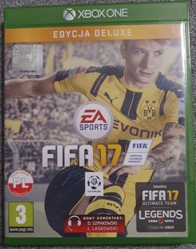 FIFA 17 EDYCJA DELUXE XBOX ONE