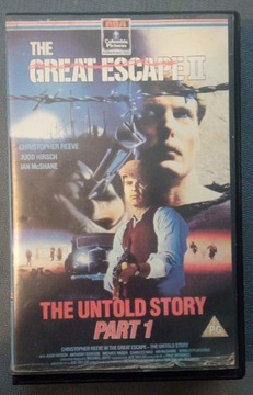 THE GREAT ESCAPE 2/ WIELKA UCIECZKA 2 UNIKAT VHS