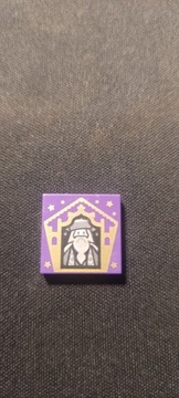 LEGO Tile 2x2 Karta Albus Dumbledore 3068bpb1743