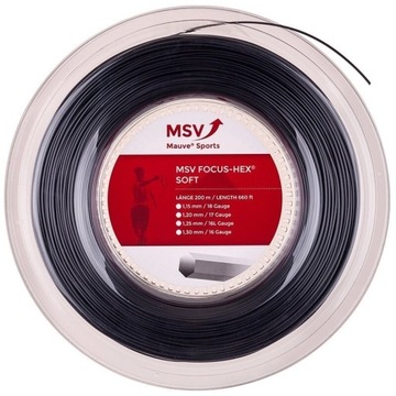 Naciąg tenisowy Msv Focus Hex Soft 1.20/12m