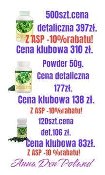 Spirulina DXN alga