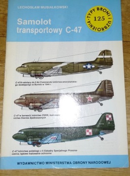 Samolot transportowy C - 47  TBiU  125