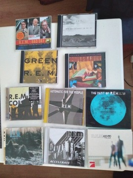 10 x cd -  R.E.M .plyty bez rys.stare wydania