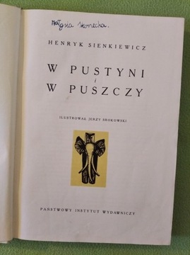 W pustyni i w puszczy 1959 - Henryk Sienkiewicz