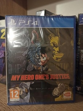 My Hero One's Justice Ps4 Nowa Folia