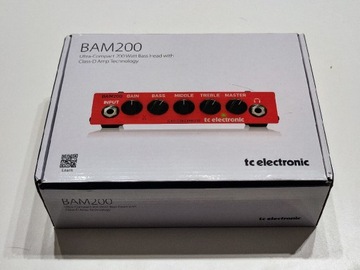 BAM200 TC Electronic wzmacniacz head basowy 200W