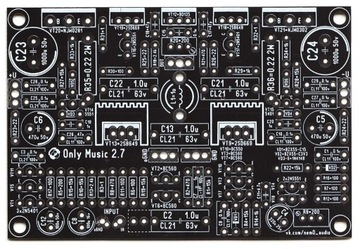 2x PCB do super wzmacniacza 100W Only Music 2.7